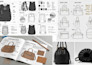 create professional bag tech packs with detailed specifications sheet